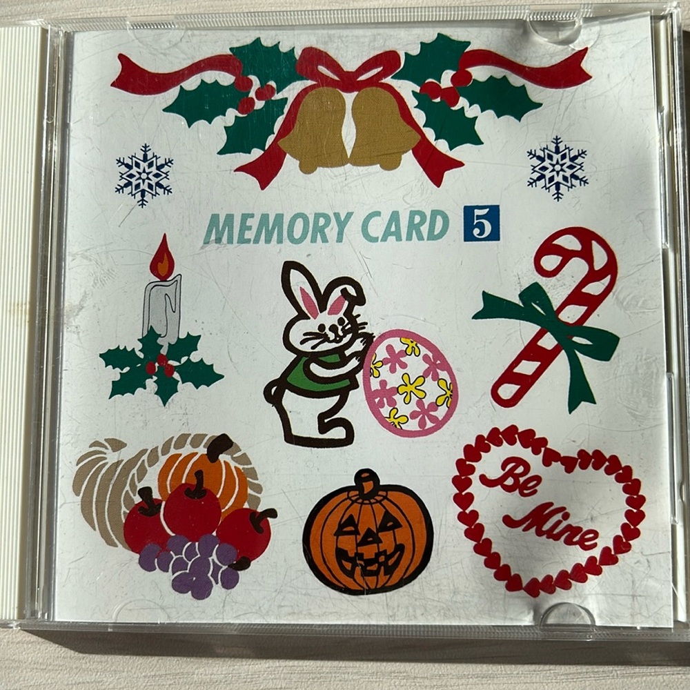 Janome embroidery memory card 5